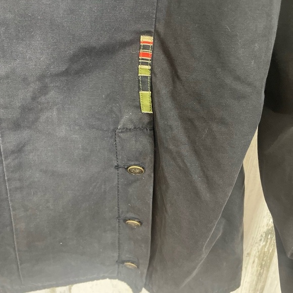 Triple Five Soul 555 Embroidered Crest Military Jacket Blazer size M Punk Emo - Picture 7 of 11